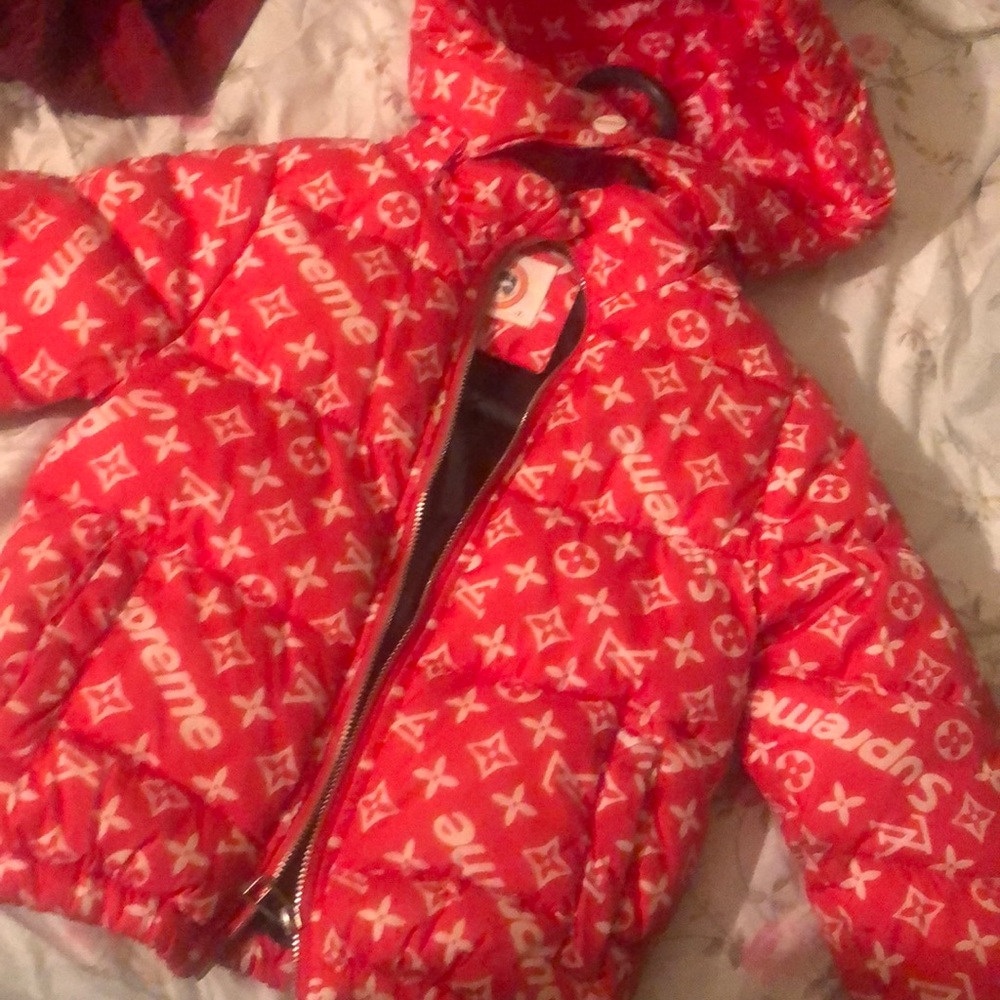 Boys LV Supreme Coat